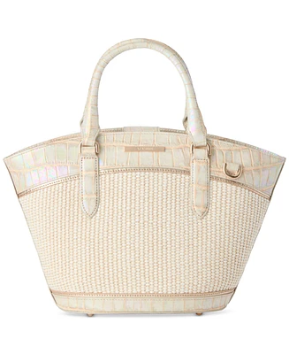 Brahmin Jenny Medium Leather Satchel