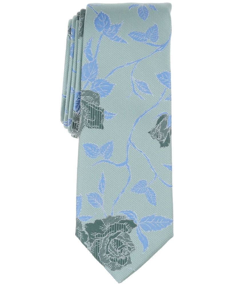 Bar Iii Men's Bastion Floral Tie, Exclusively at Macy's