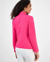 Kasper Women's Notched-Collar Two-Button Jacket, Regular & Petite Sizes