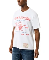 True Religion Men's World Tour Logo Graphic T-Shirt