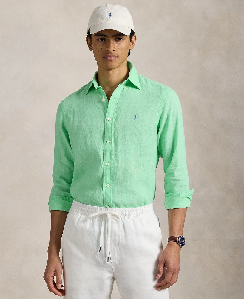 Polo Ralph Lauren Men's Classic Fit Linen Shirt