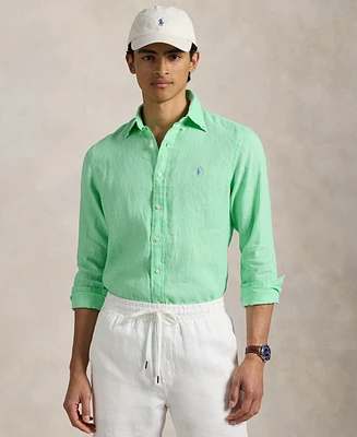 Polo Ralph Lauren Men's Classic Fit Linen Shirt