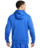 Nike Club Men's Fleece Long Sleeve Logo Graphic Hoodie