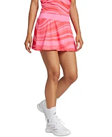 adidas Women's Club Wavy-Print Tennis Mini Skort