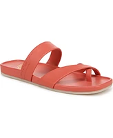 Franco Sarto Women's Estella Open Square Toe Slide Flat Sandals