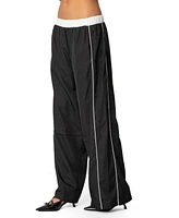 Edikted Women's Ofir Nylon Track Pants