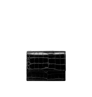 Jw Pei Handbags Mini Flap Croc Crossbody Bag