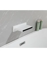 Shower Waterfall Tub Faucet Wall Mount Tub Filler Spout For Bathroom sink Multiple Uses High Flow Bathtub shower Cascade Waterfall
