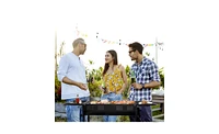 Foldable Kabob Barbecue Grill for Travel and Garden Parties