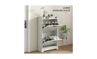 Shoe Storage Cabinet with Shelves – Ideal for Entryways and Hallways