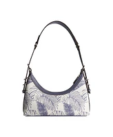 Tommy Bahama Graphic Leaf Print City Hobo