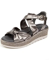 Jambu Women's Diana Slip on Wedge Sandals