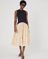 French Connection Women's Kayle Jia Midi Dress