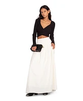 Belle & Bloom Women's Always On My Mind Maxi Skirt