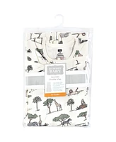 Hudson Baby Unisex Convertible Swaddle Sleep Sack, Going On Safari, Months