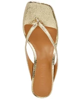 Steve Madden Women's Ninna Blade Heel Thong Sandals