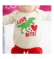 Sweet Wink Baby Boys Love Bites Valentine's Day Long Sleeve Bodysuit