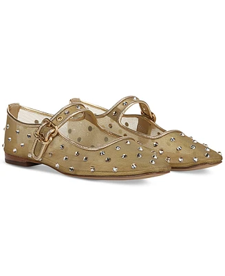 Sam Edelman Women's Michaela Shine Mary Jane Flats