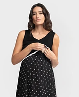 Seraphine Women's Maternity to Nursing Dress