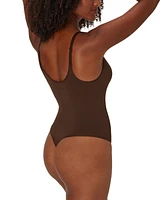 Maidenform Women's Everyday Seamless Shapewear Thong Bodysuit DMS830