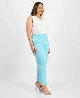 Tahari Asl Plus Classic Ankle Pants