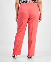 Tahari Asl Plus Bell Bottom Pants