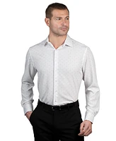 Nautica Men's Slim-Fit Geo-Dot Dress Shirt