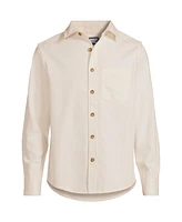 Lands' End Men's Sailcloth Overshirt