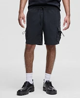 Mode of One Men's Relaxed-Fit Crinkled 7" Cargo Shorts, Exclusively at Macy's