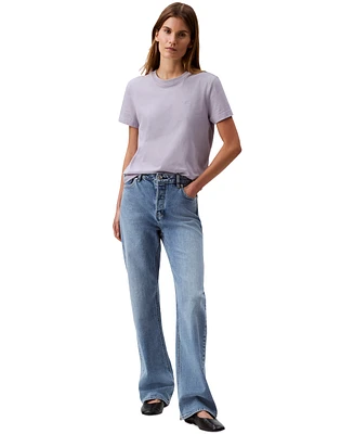 Calvin Klein Jeans Women's 90s Straight-Leg Stretch