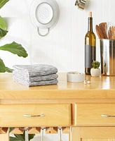 Design Imports Tonal Cotton Waffle Dishtowel 3 Pack Set, 20" x 30"