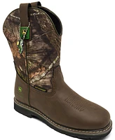 Skechers x John Deere Little Kids Rowood - Moss Canyon Waterproof Boots from Finish Line