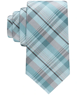 Calvin Klein Men's Bunker Plaid Tie