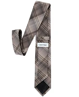 Calvin Klein Men's Beagle Plaid Tie