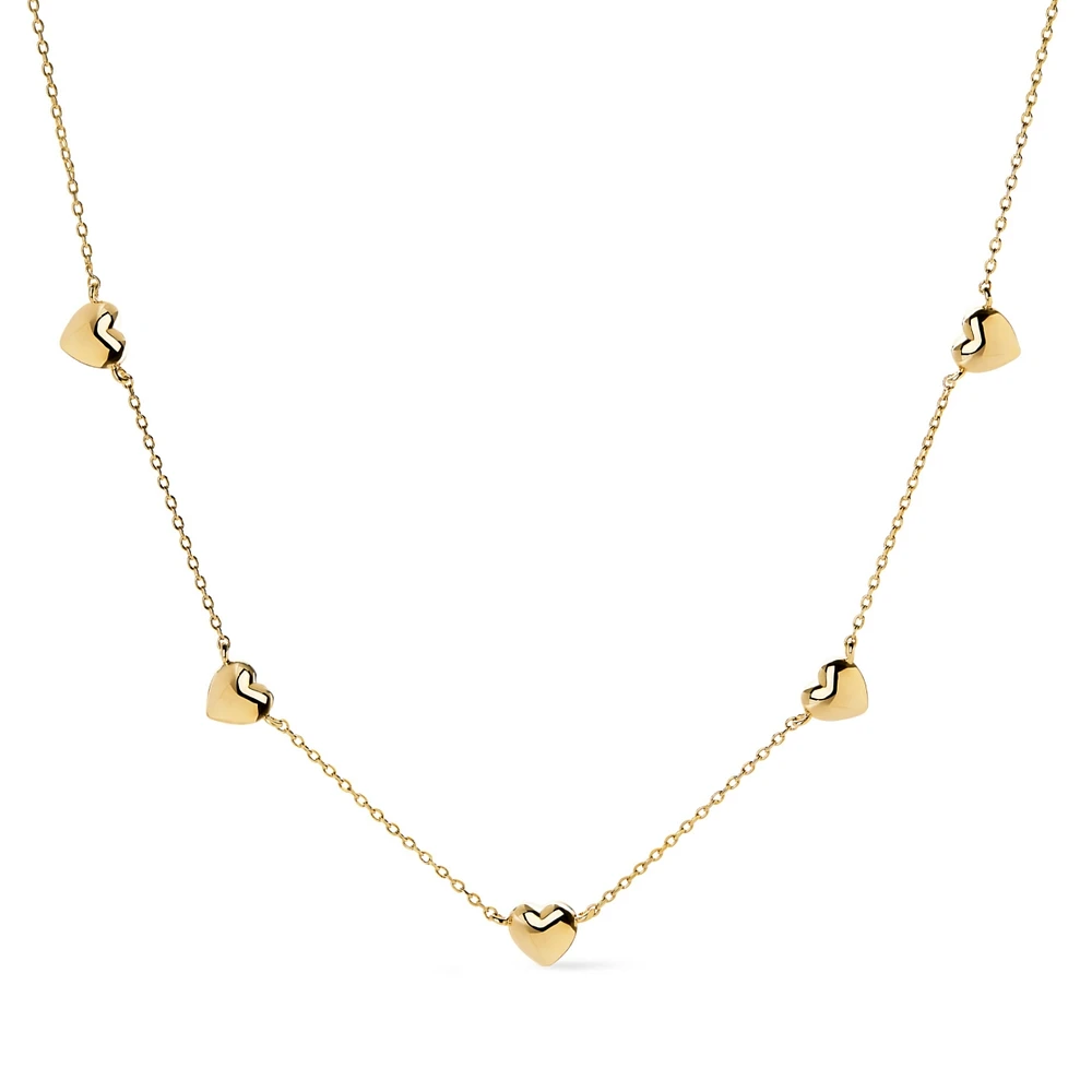 Ana Luisa - Heart Necklace - Lev Mini Station Necklace