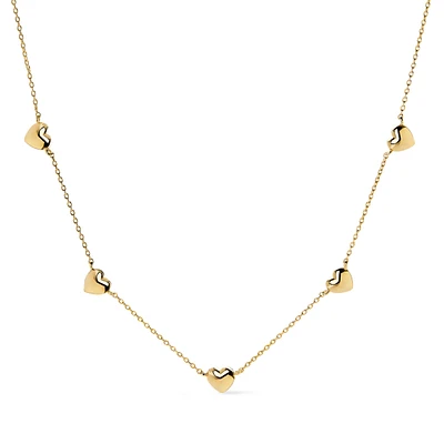 Ana Luisa - Heart Necklace - Lev Mini Station Necklace