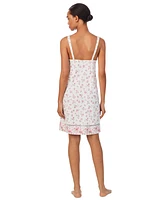 Lauren Ralph Lauren Women's Button-Neck Floral Nightgown