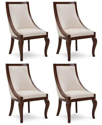 Nelman -Pc. Dining Host Chair Set