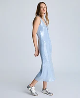 Kenneth Cole Women's Sequined Midi Dress