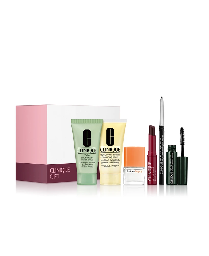 Choose a Free gift with any Clinique purchase