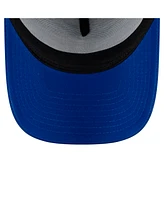 New Era Men's Royal Toronto Blue Jays 9FORTY A-Frame Trucker Adjustable Hat