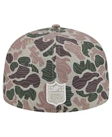 New Era Men's Camo Minnesota Vikings Geo 59FIFTY Fitted Hat