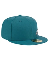 New Era Men's Midnight Green Philadelphia Eagles Flawless 59FIFTY Fitted Hat