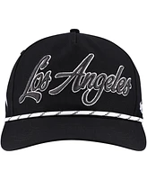 '47 Brand Men's Black Los Angeles Chargers Overhand Speckle Hitch Adjustable Hat