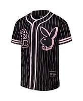 Lids Men's Black Playboy Fashion Replica Baseball Jersey