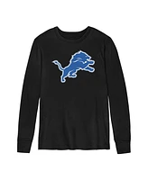 Outerstuff Preschool Black Detroit Lions Primary Logo Long Sleeve T-Shirt