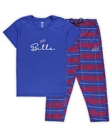 Concepts Sport Women's Buffalo Bills T-Shirt Pants Set