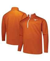 Fanatics Men's Texas Orange Texas Longhorns Big Tall Defender Quarter-Zip Top