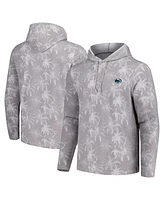 Tommy Bahama Men's Gray Penn State Nittany Lions Palm Frenzy Hoodie Long Sleeve T-Shirt