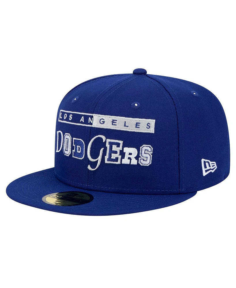 New Era Men's Royal Los Angeles Dodgers Ransom 59FIFTY Fitted Hat